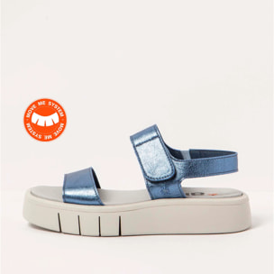 Sandalias 1854F METALIZADO BLUE/ MALAGA color Blue