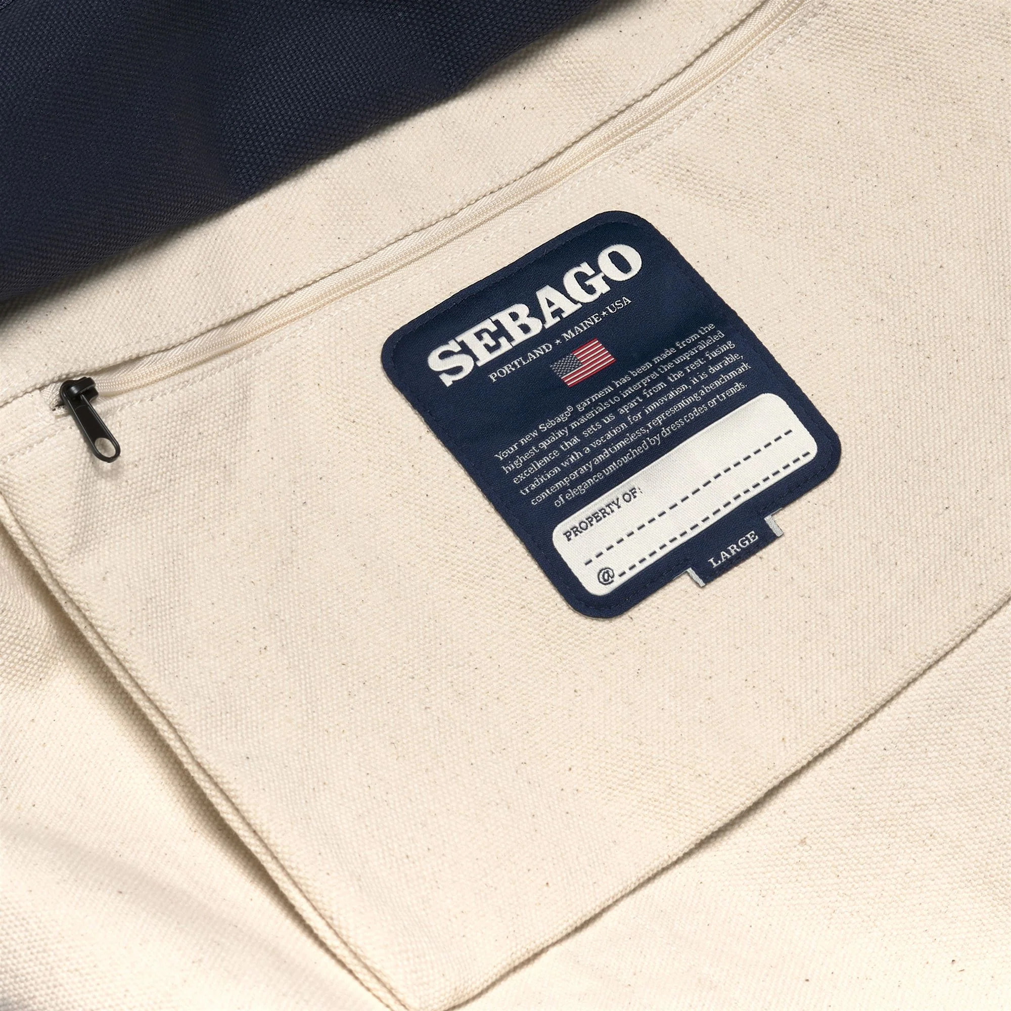 Borse Sebago Uomo Donna Bianco PORTER HURRICANE