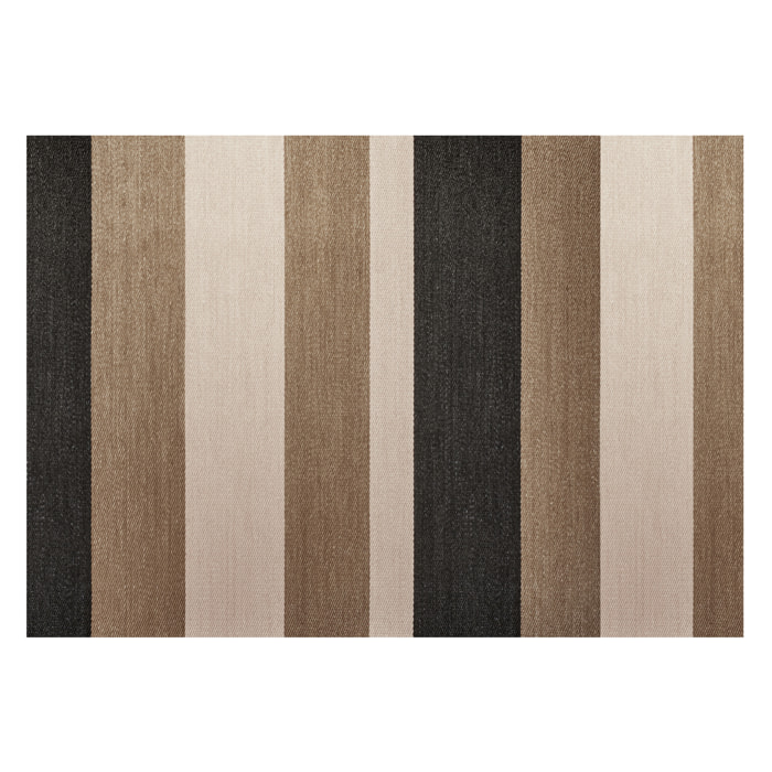 Alfombra LIVING DECO Franjas Camel