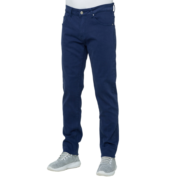 Pantalone Hot Buttered 5 tasche Mandalika blu