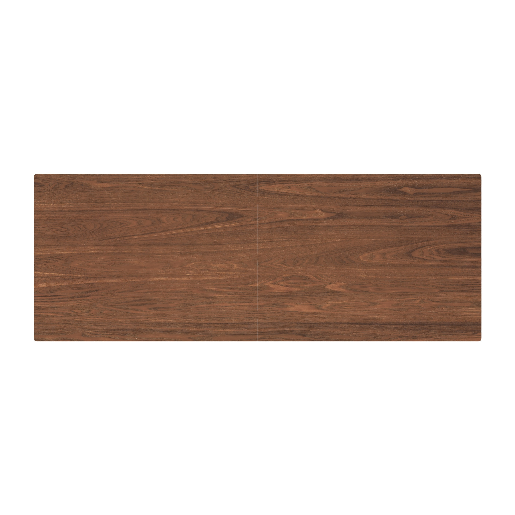 Table de bar rectangulaire 4 personnes en bois foncé 120 cm - Buvette