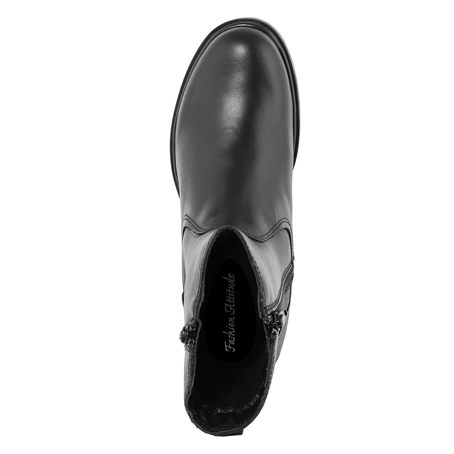Stivaletto Fashion Attitude in pelle color Nero