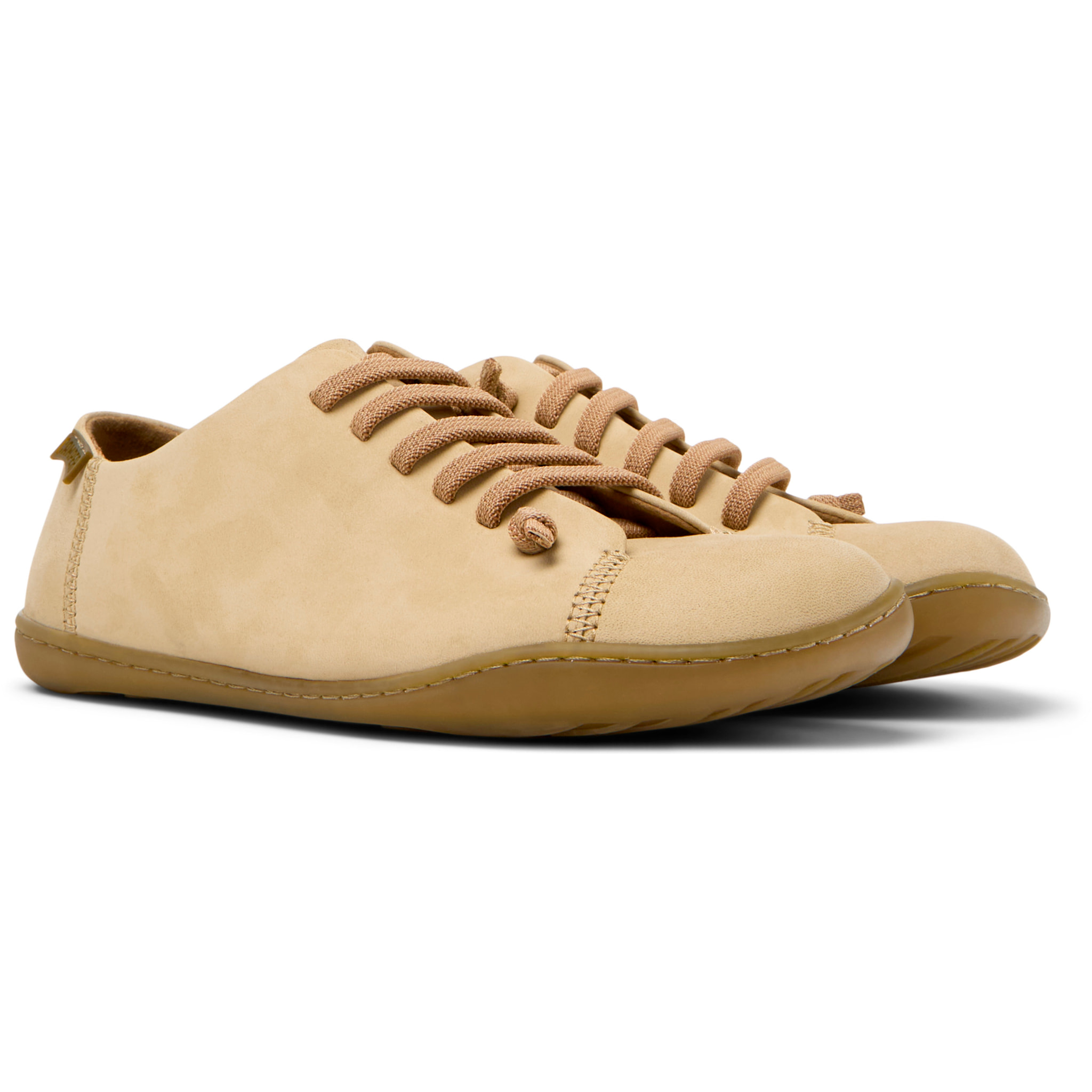 Zapatillas - CAMPER Peu Cami - Beige - Cuero Nubuck