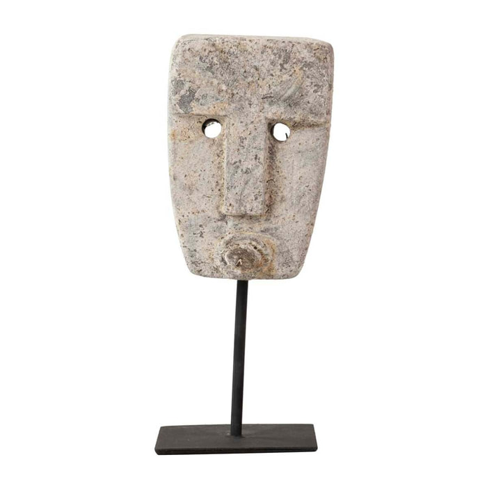 Figura Decorativa Piedra 8x7x23 Cm