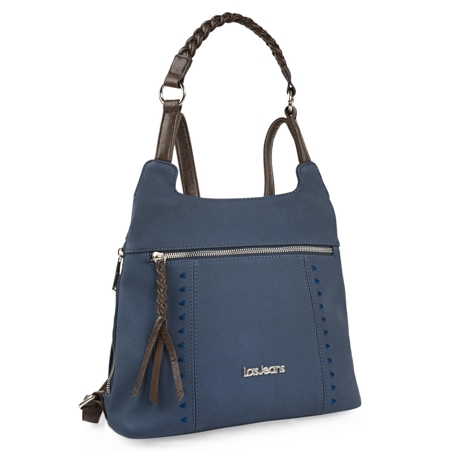 Bolso Mochila Mujer Lois Indiana Azul