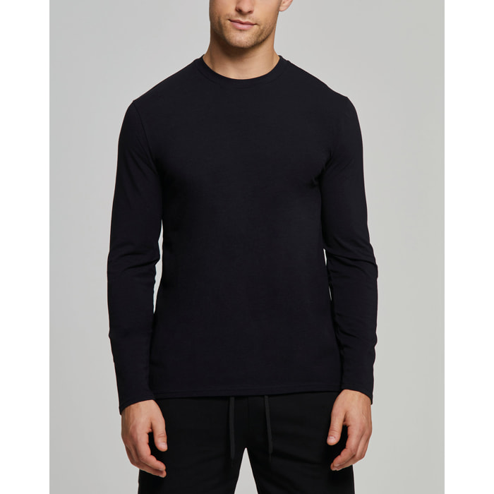 MAGLIA GIROCOLLO MANICA LUNGA