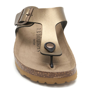 SANDALIA BABUNKERS MARRON