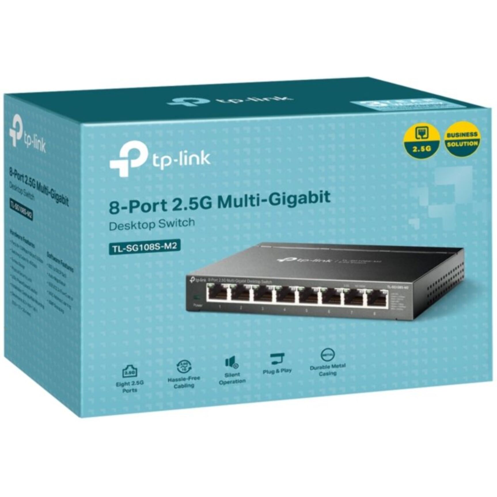 Switch ethernet TP-LINK de bureau 8 ports SG108S-M2