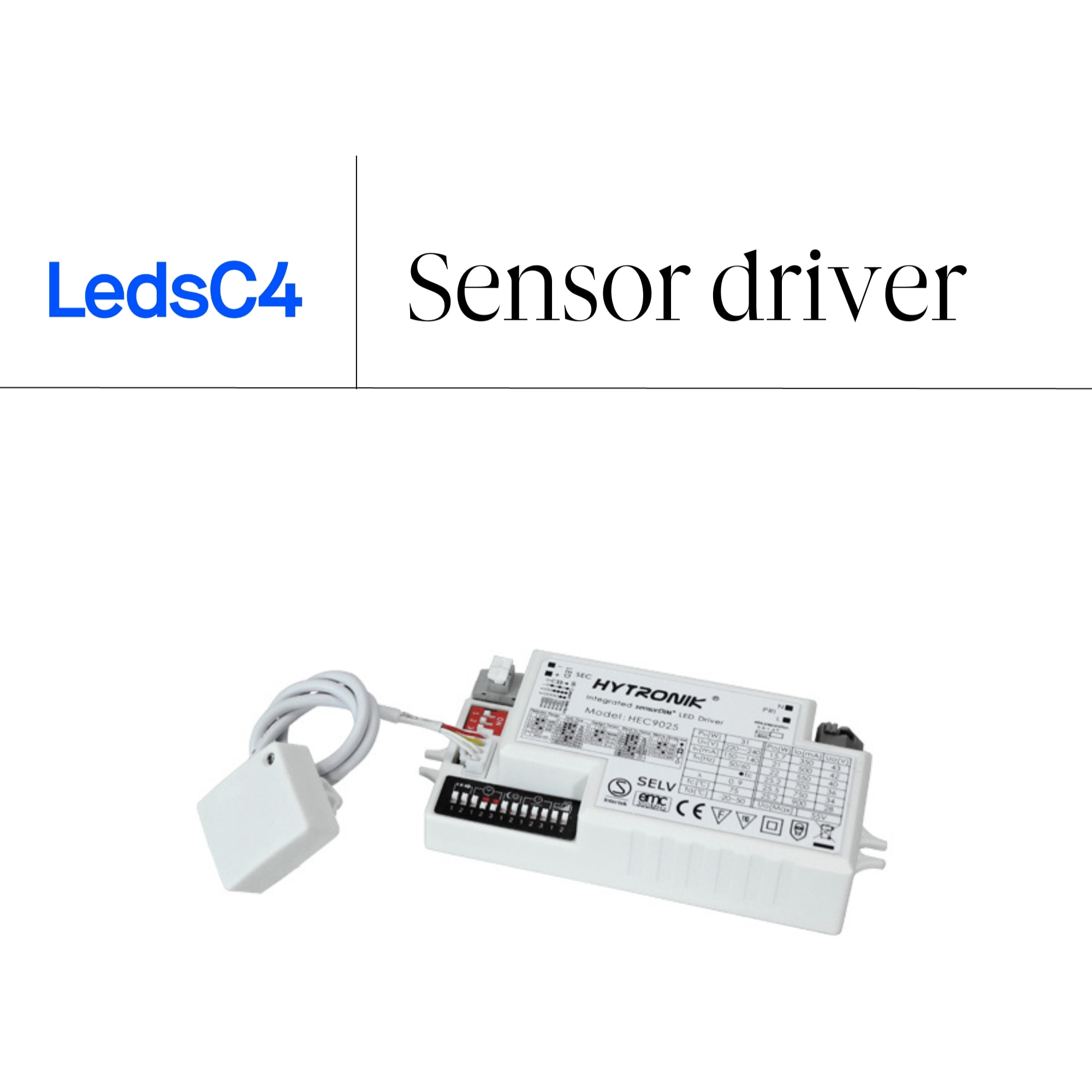 LEDS·C4 Basic Sensor Plafón de Techo o Aplique de Pared para Exterior con Sensor Crepuscular de Movimiento Luz LED Neutra IP65