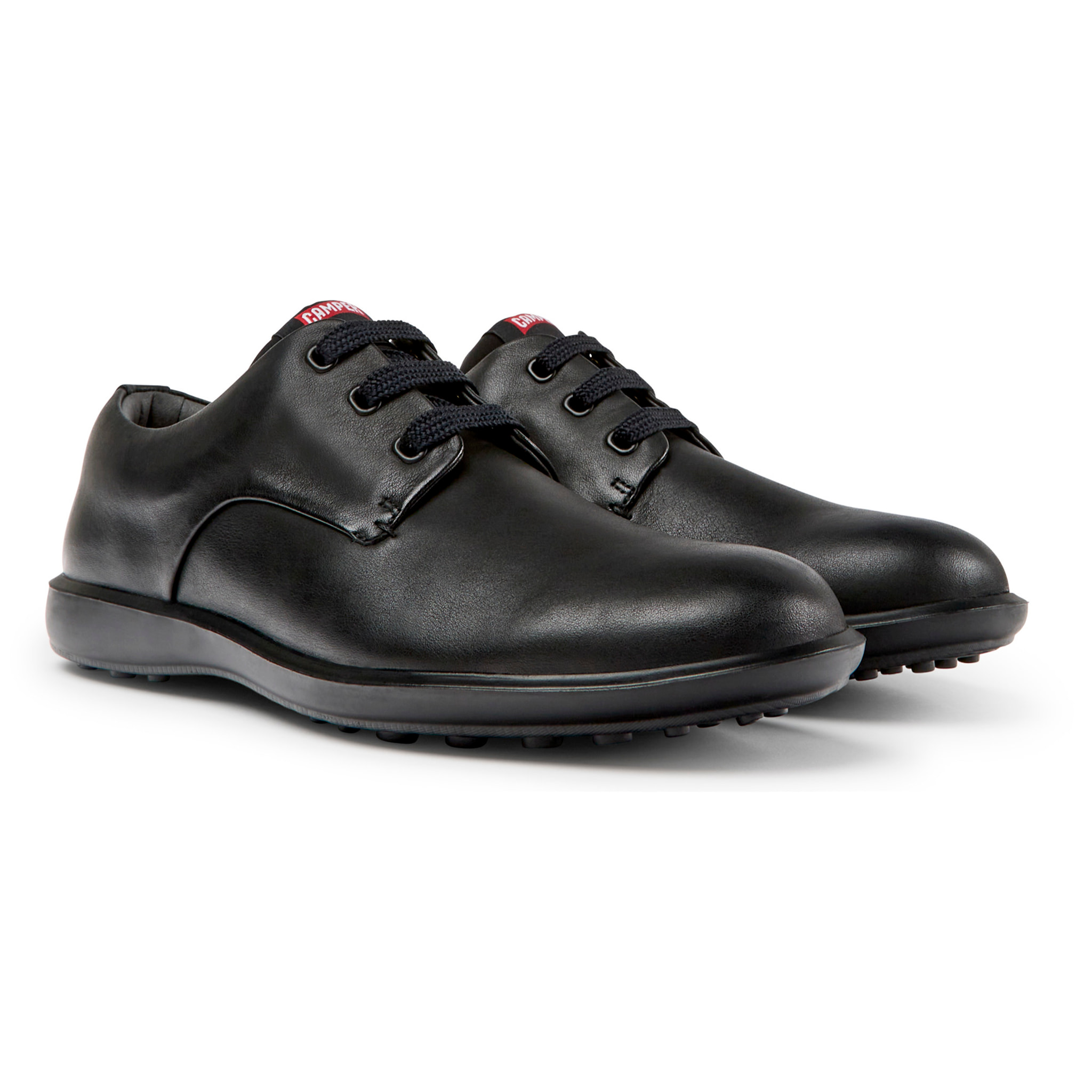 Scarpe stringate - CAMPER Atom Work - Nero - Pelle liscia
