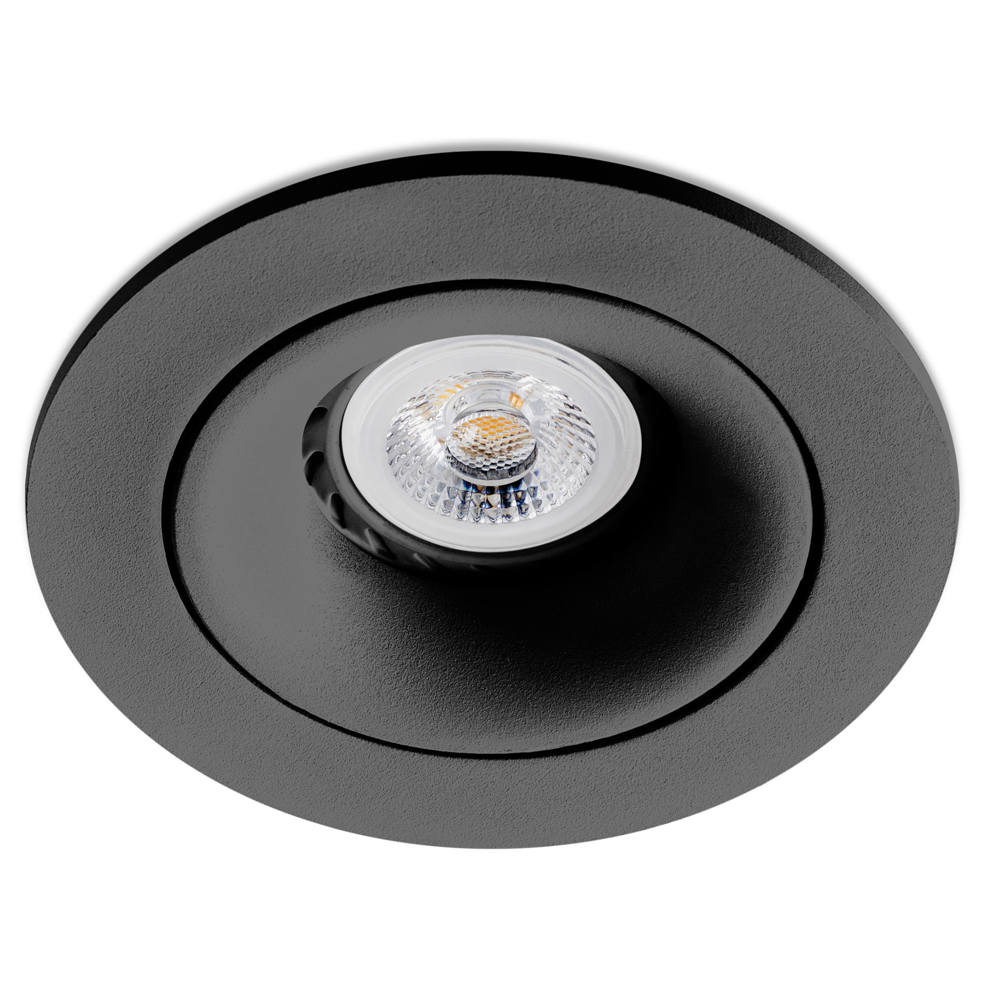 ARGON R Lampada incasso nera