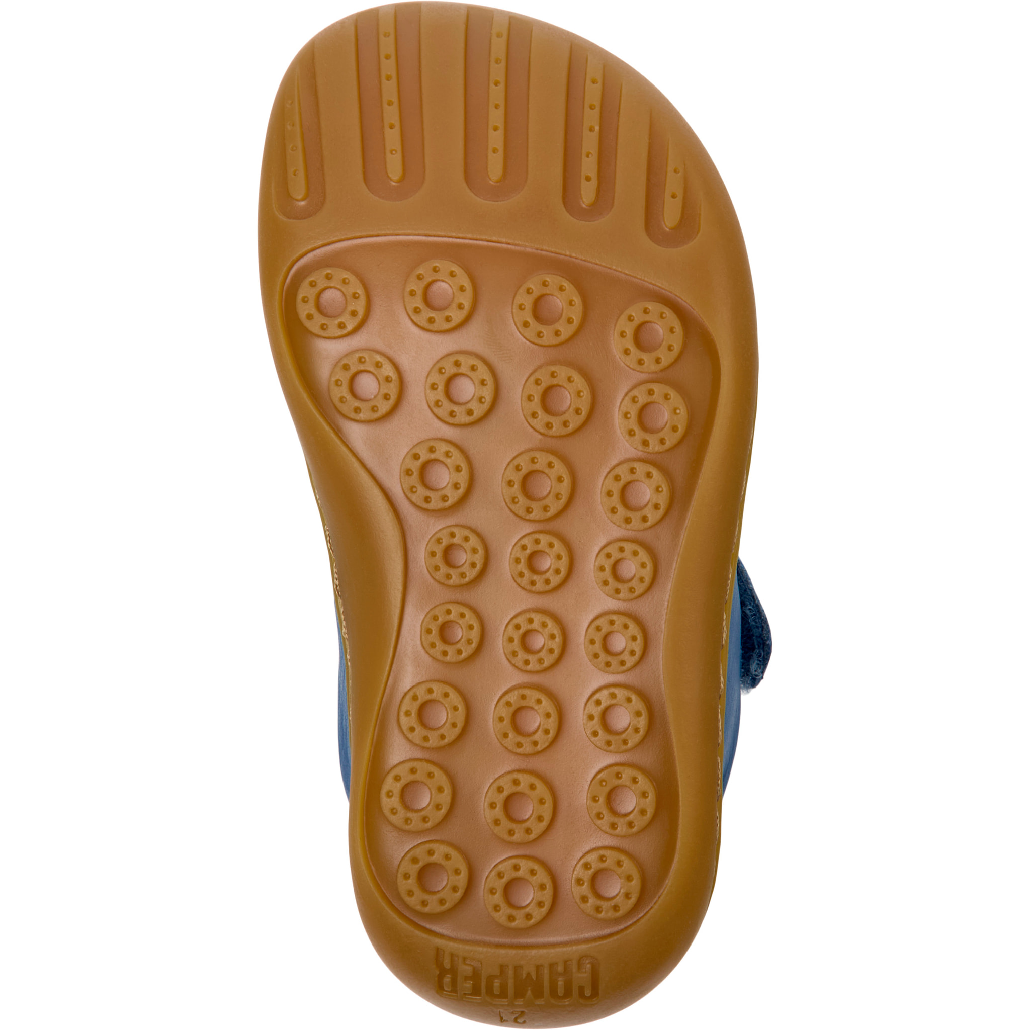 Bailarinas - CAMPER Peu Cami Twins - Azul - Cuero liso