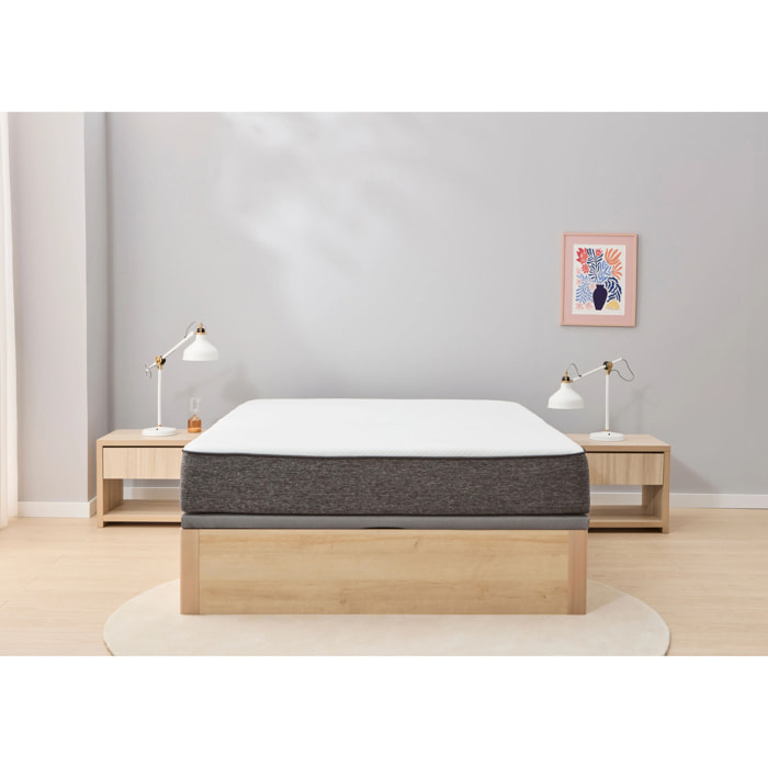 Pack Ahorro Colchón Marmota + Canapé Blanco + Almohada + Protector