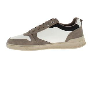 Armata di Mare Scarpe Uomo Sneakers Casual Stringate Basse con Soletta Rimovibile in Memory Foam AMU W24D643 Beige