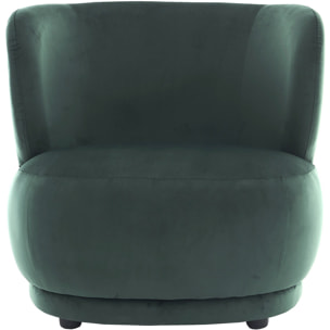 Fauteuil en velours - ESTER