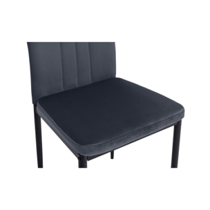 Chaises Jade - Gris anthracite