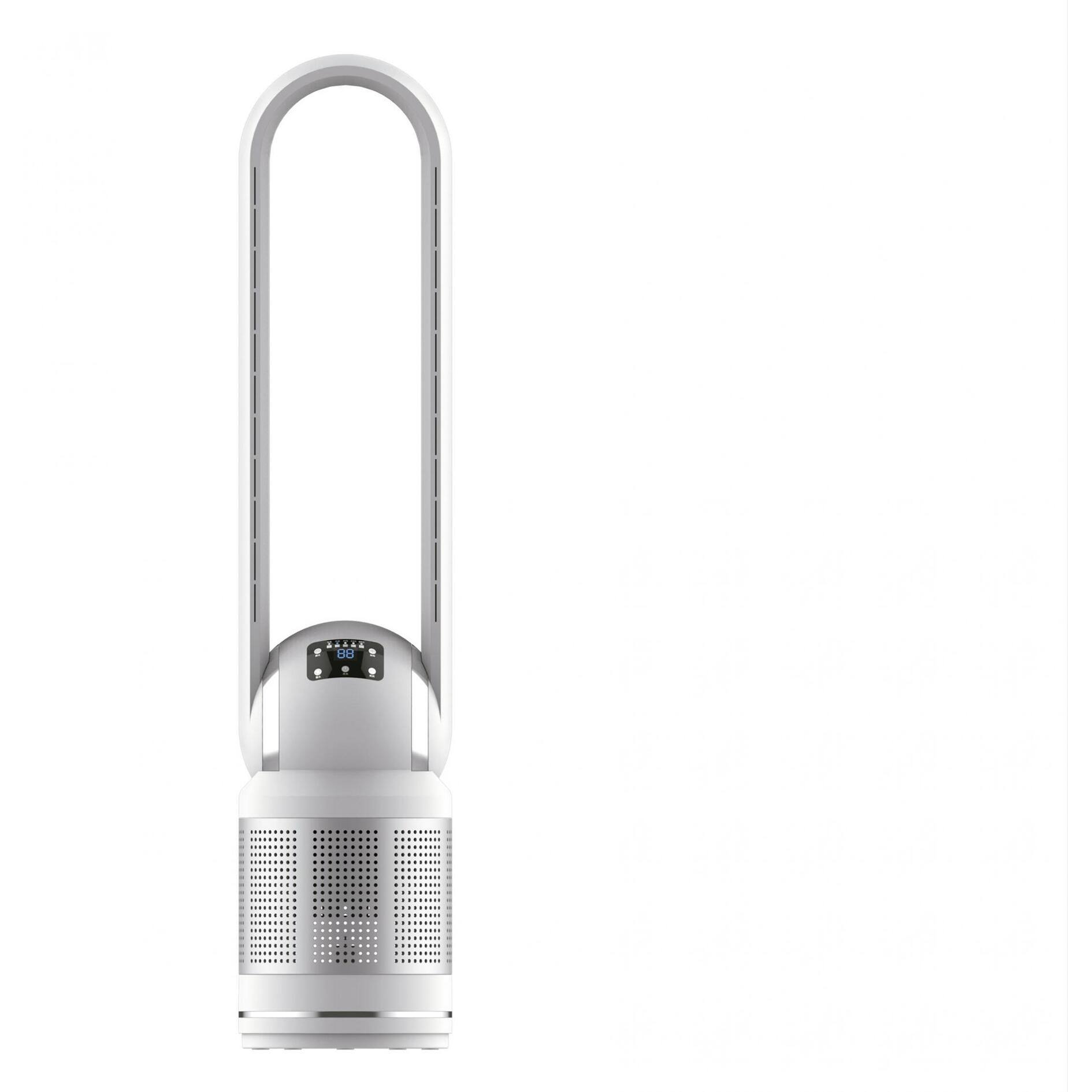 Ventilateur purificateur sans pales avec oscillation et 8 vitesses