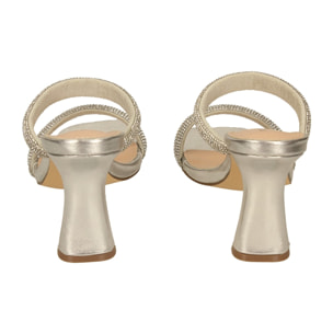 Sandali Donna Tata Italia Argentato