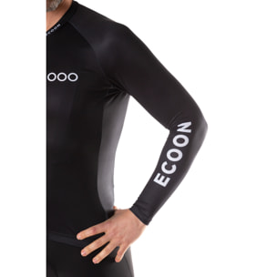 Maillot de manga larga ECOON modelo Tourmalet Men en color Negro