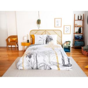 Parure housse de couette 3PCS en Coton BCI adouci 57 fils MIG - SOLI