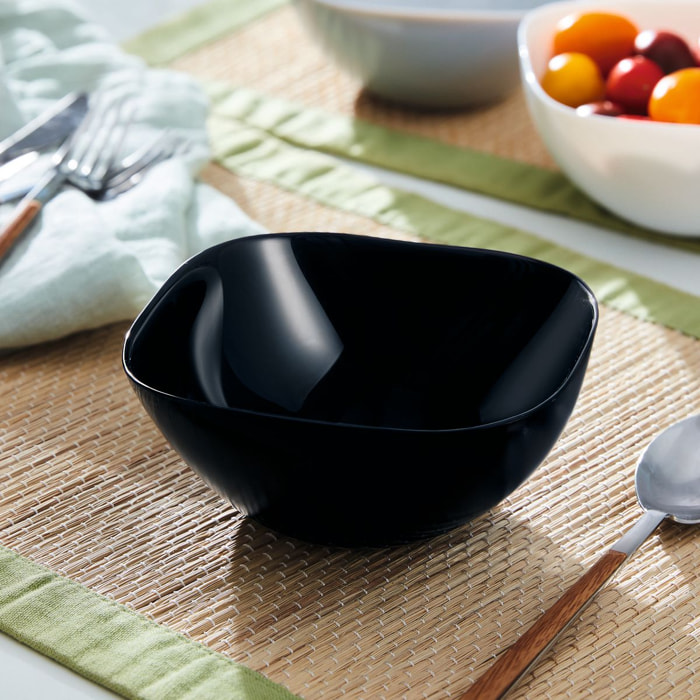 6 cuencos 14 cm negros Carine - Luminarc