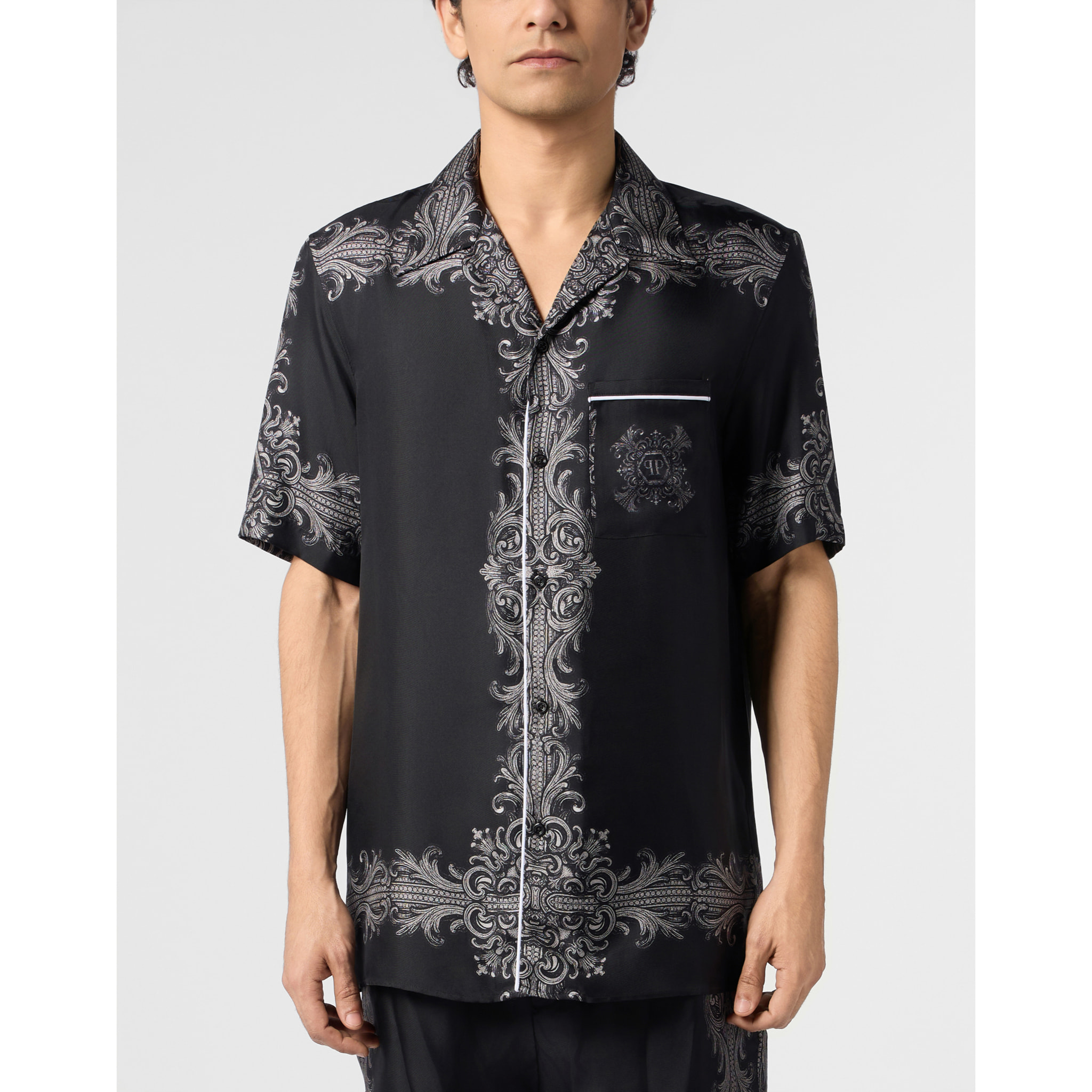 PHILIPP PLEIN Bowling Shirt Baroque