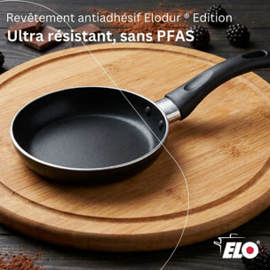 Set de 1 poêle de cuisson 14 cm en aluminium avec 1 ustensiles de cuisine sans PFAS Elo Jewel de luxe