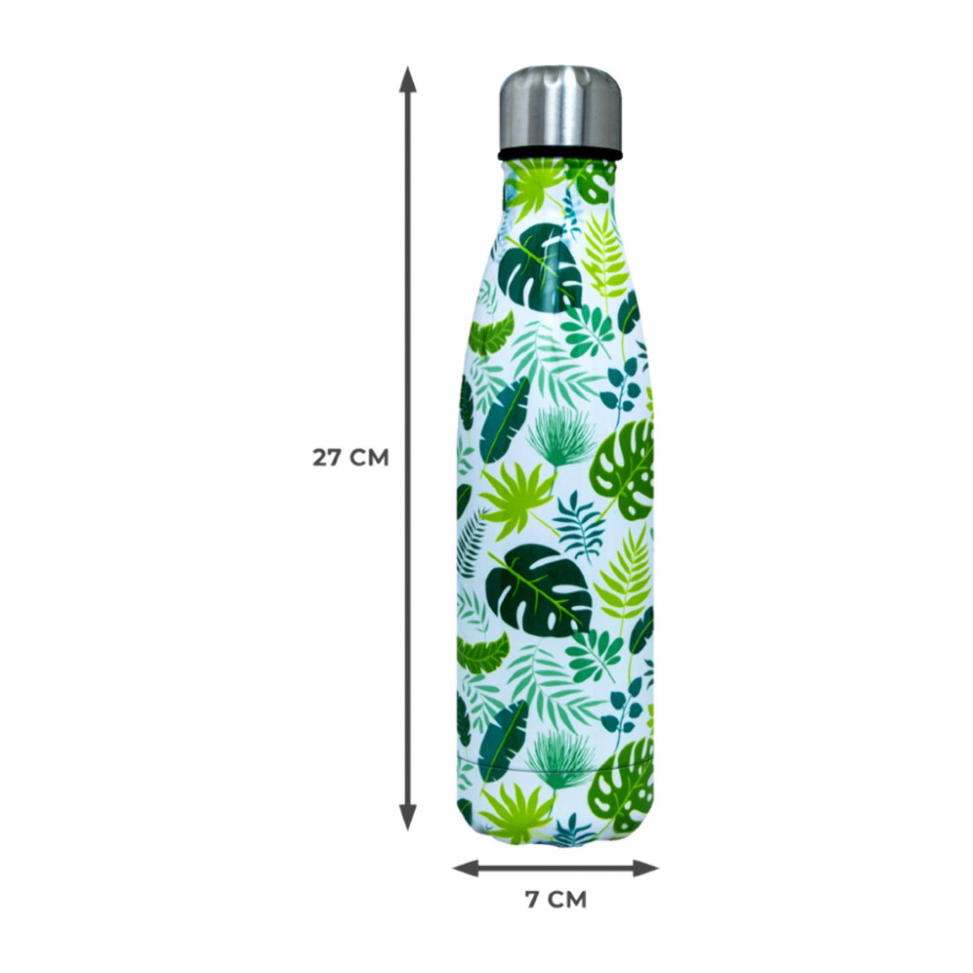 Borraccia Termica 500ml Bottiglia Thermos Modello Tropical