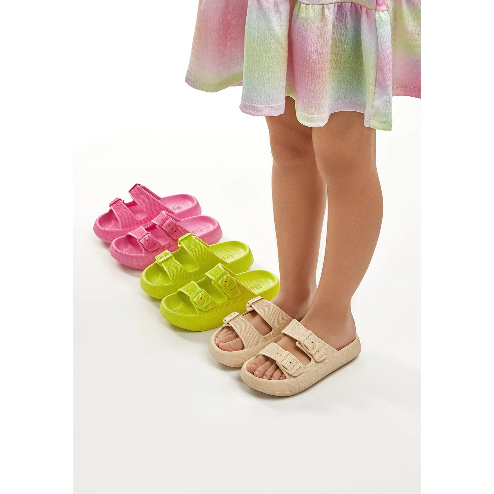 B&W Break&Walk - Sandali estivi donna e bambina comodi Fucsia