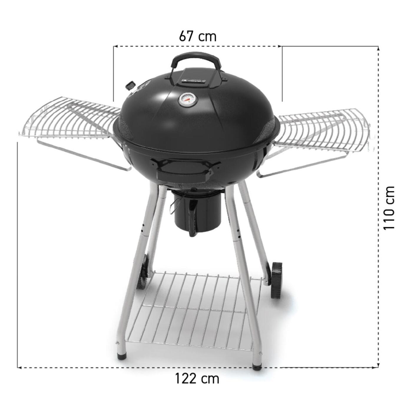 Barbecue au charbon - 2 modes de cuisson