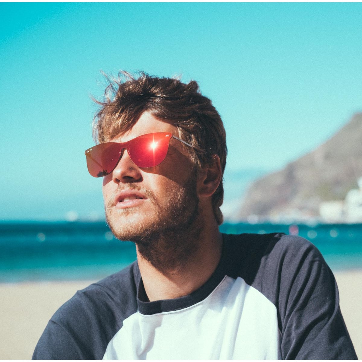 GAFAS DE SOL OCEAN GENOVA de color Rojo