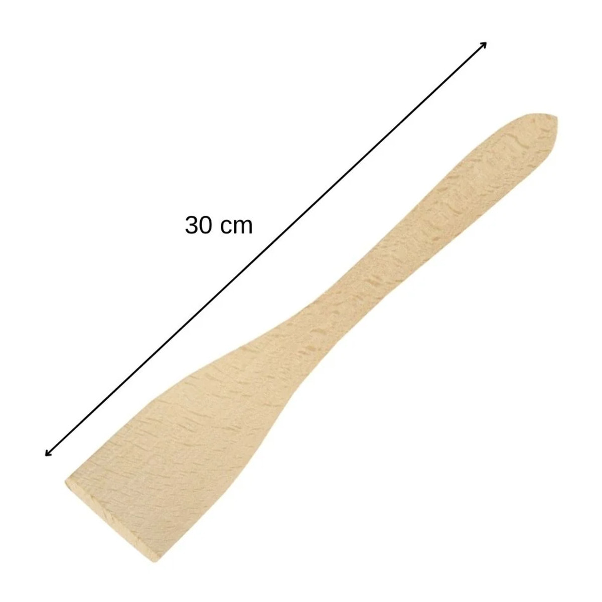 Set de 2 ustensiles de cuisine spatule en bois et spatule Fackelmann Boisselerie