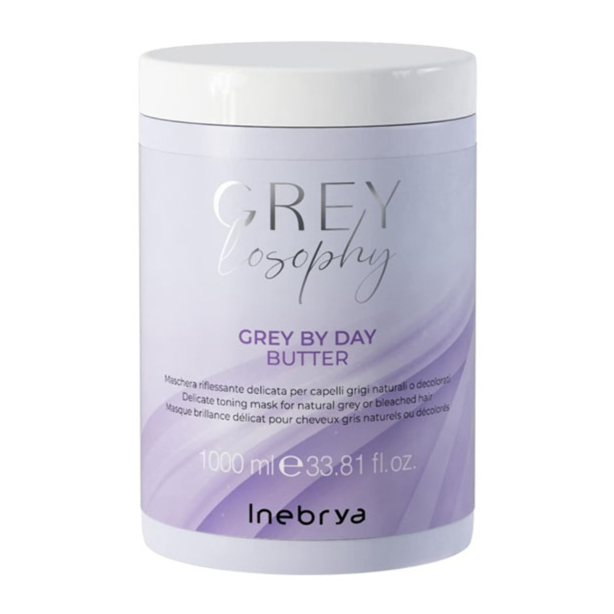 INEBRYA Greylosophy Grey By Day Butter Mask 1000ml