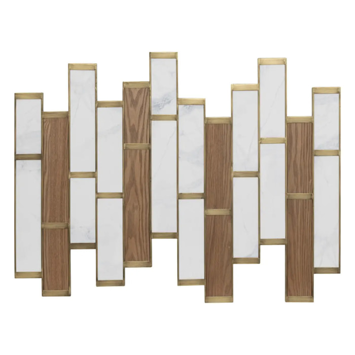 Déco murale "Alisha" marbre 96x74cm