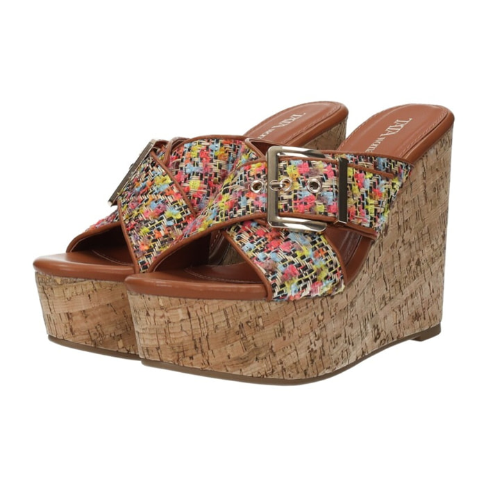 Sandali Donna Tata Italia Marrone