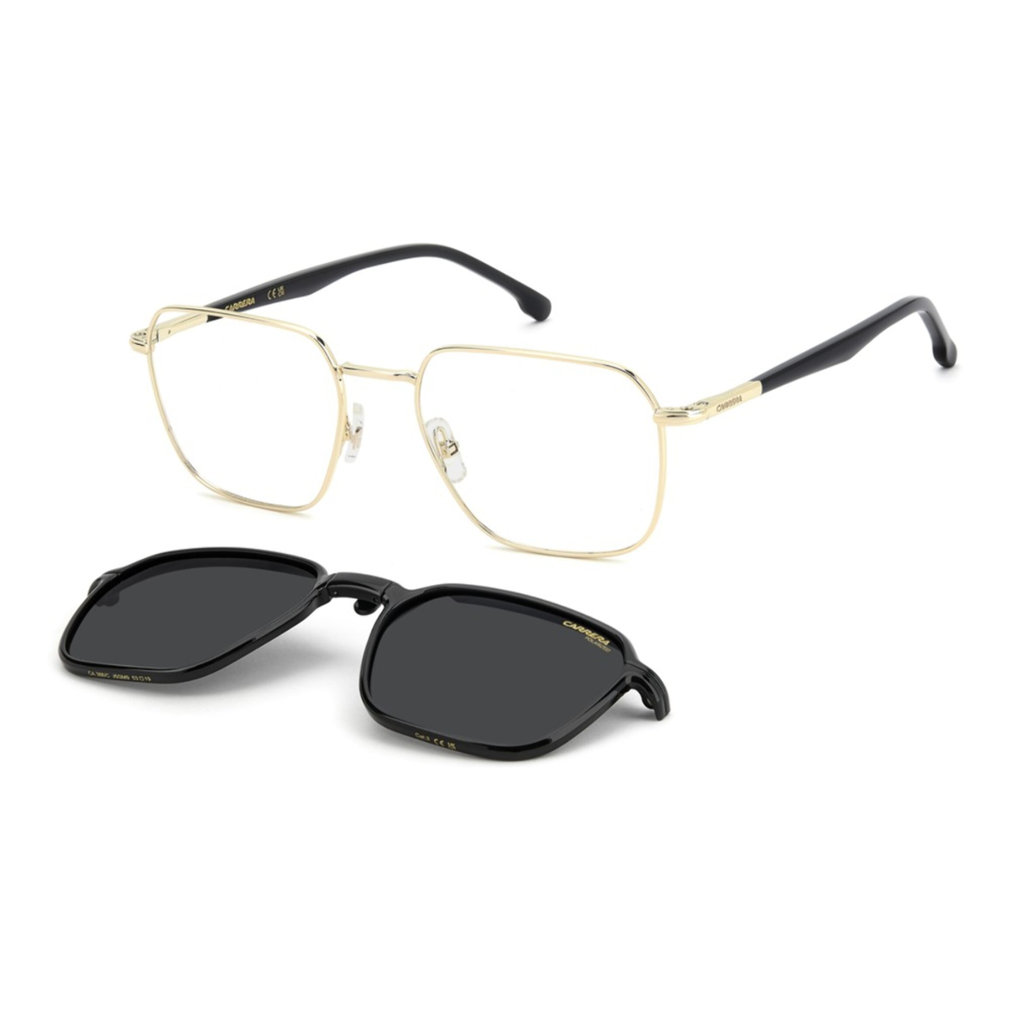Gafas de Vista Carrera CA 388/C J5G Polarizadas de Metal Hombre 53 mm