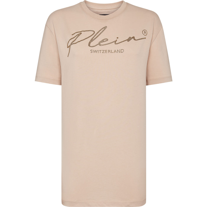 PHILIPP PLEIN T-Shirt Round Neck SIGNATURE