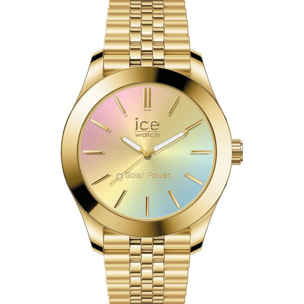 Reloj Ice 023992 Mujer Analogico Solar con Correa de Acero inoxidable