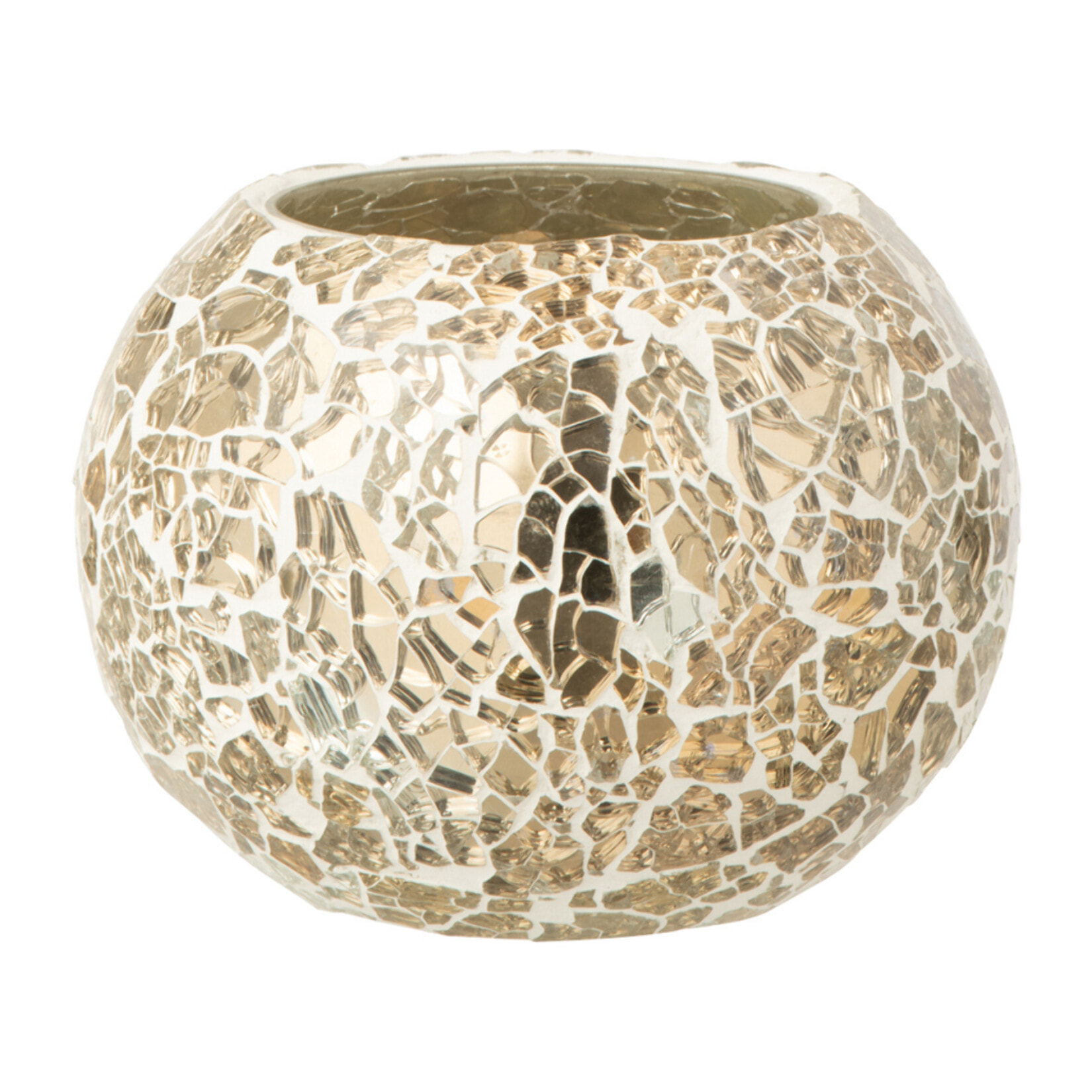 J-Line bougeoir Bal - verre - or