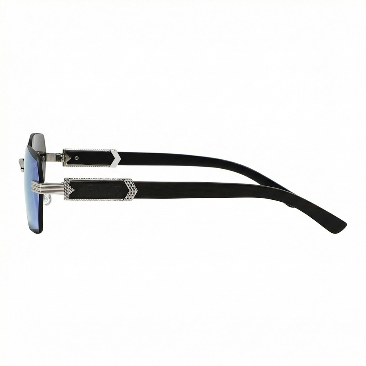 Gafas de Sol Feler 1811M-4 Polarizadas de Madera Unisex 57 mm