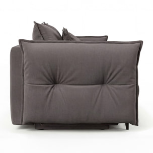 Canapé Tissu Droit Convertible Verduro - 3 Places