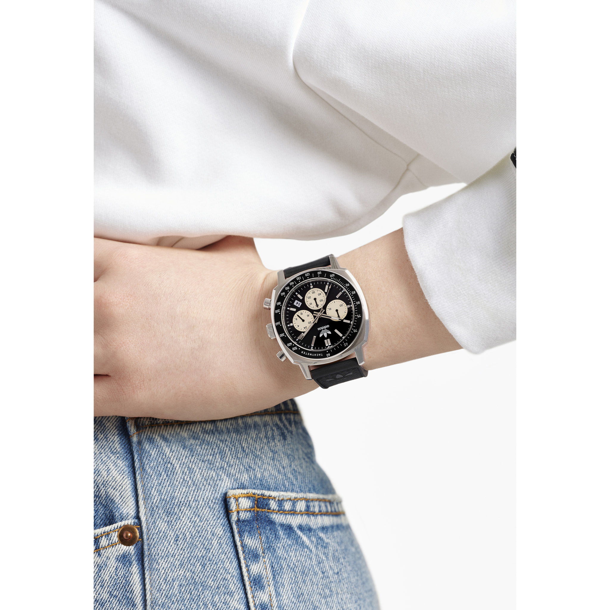 Adidas Quartz Chronograph Watch Master Originals One Chrono