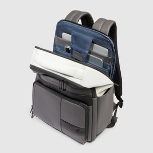 Piquadro Zaino resistente all'acqua porta pc e iPad® con protezioni antiurto e anti RFID