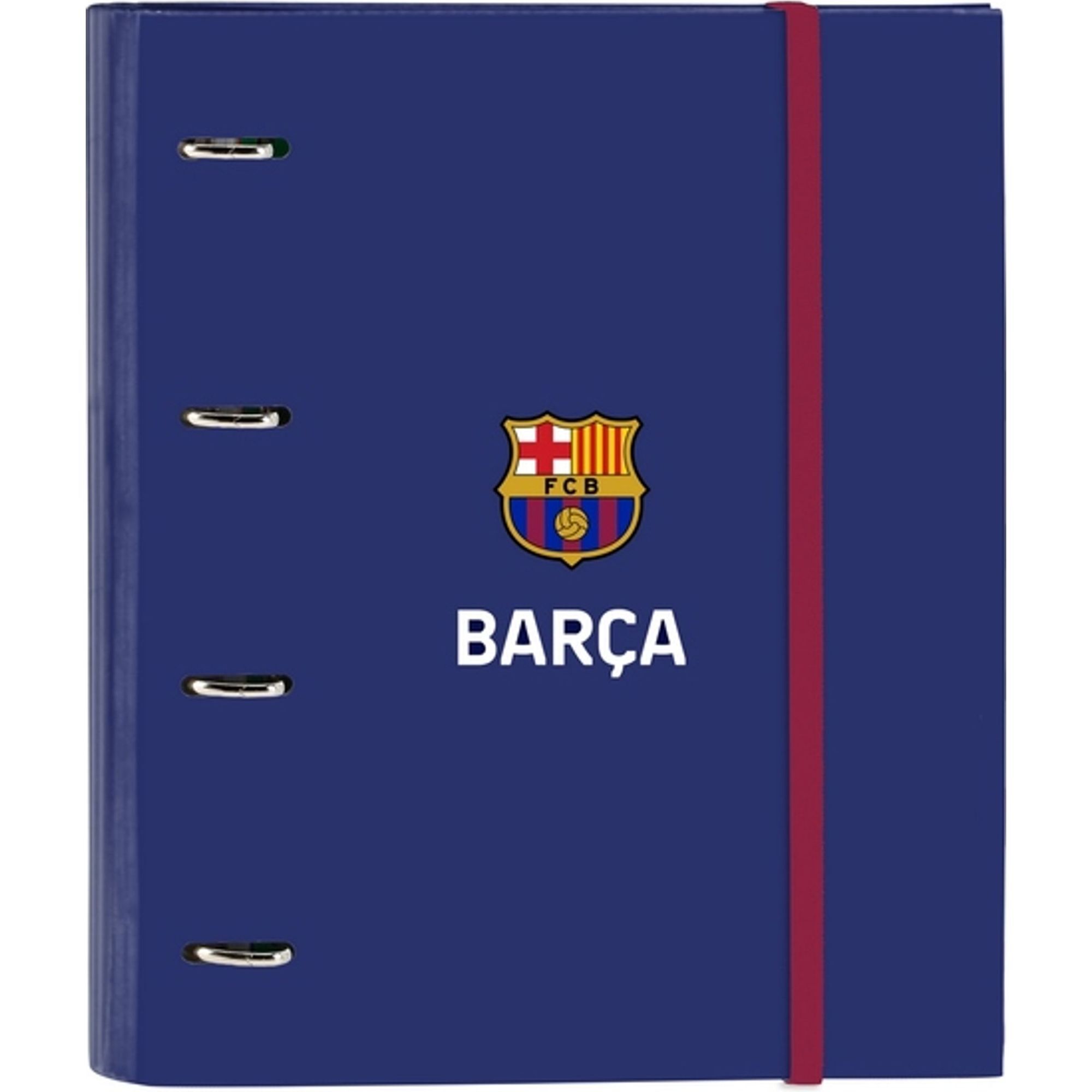 Carpeta 4 anillas 35mm c/recambio f.c.barcelona 1ª equip. 23/24