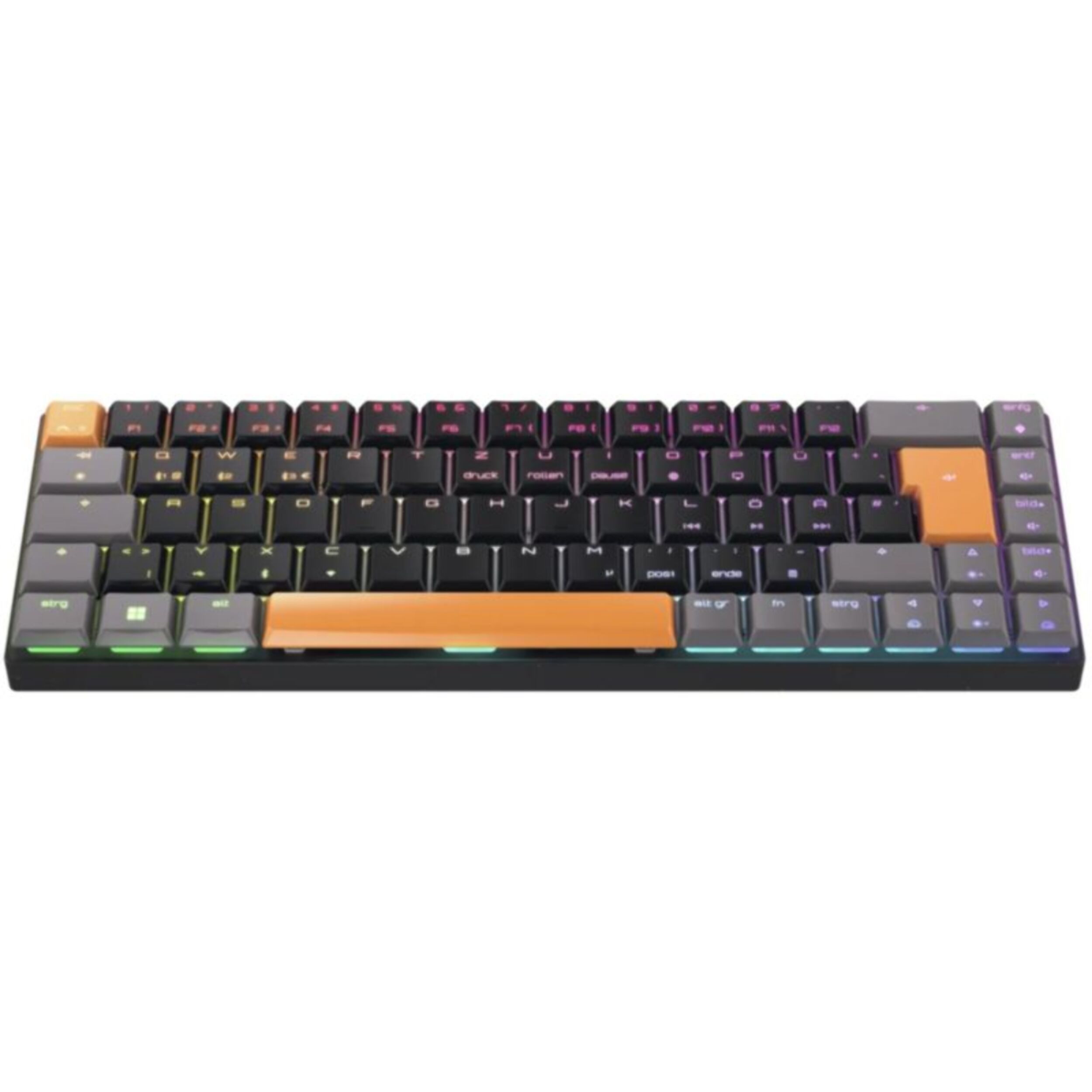 Clavier gamer sans fil CHERRY MX-LP 2.1 COMPACT WL Noir