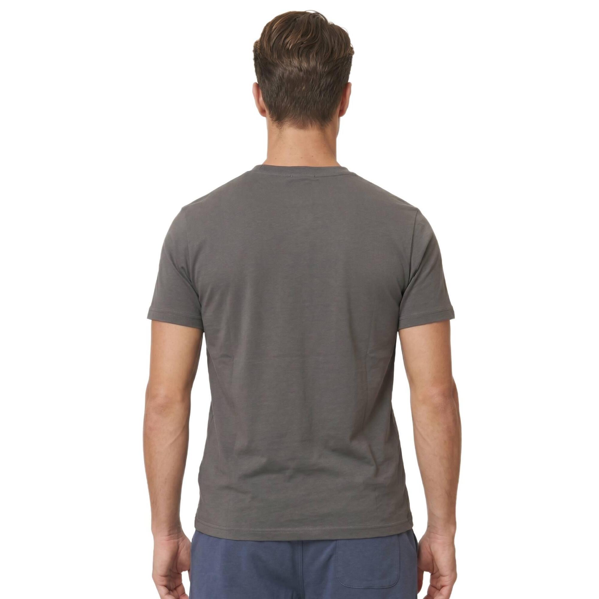 Camiseta de manga corta para hombre con lavado pastel