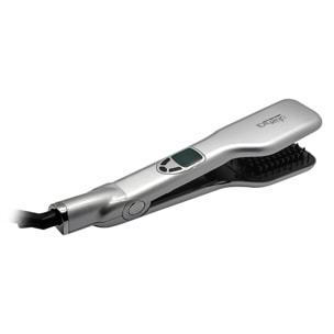 Brosse lissante Professionnelle Double Liss Xtreme - Argenté - 80W
