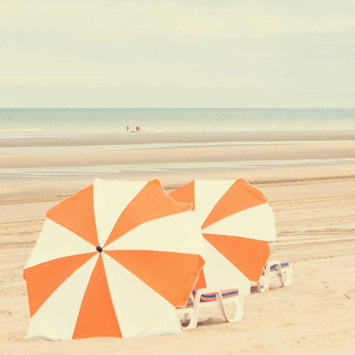 tableau sunny orange Toile imprimée