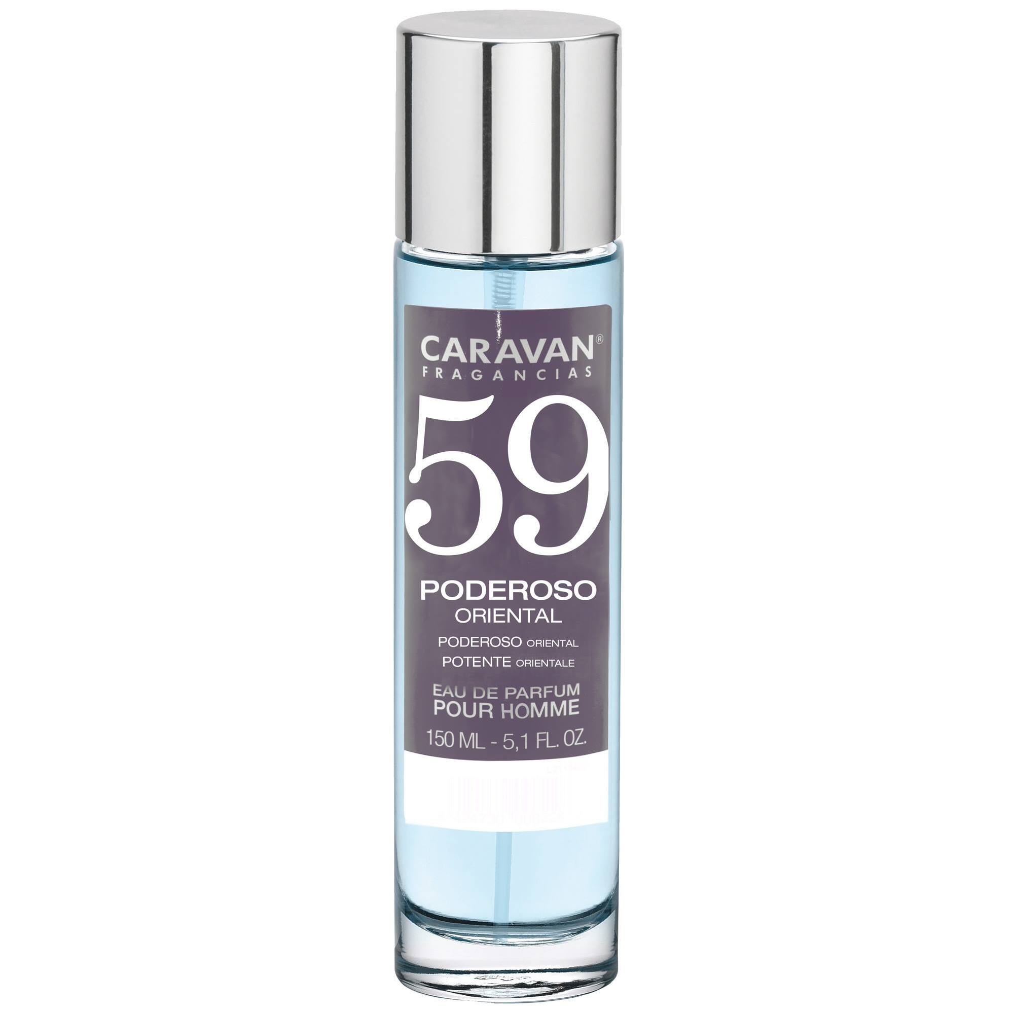Caravan fragancias - caja de regalo con 2 perfumes nº59 de 150 ml, para hombre