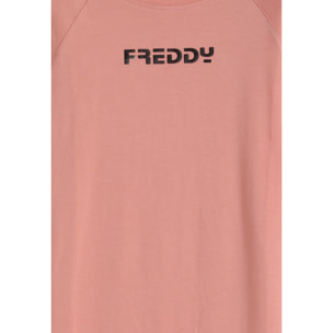 Vestitino bambina maniche corte in cotone stretch